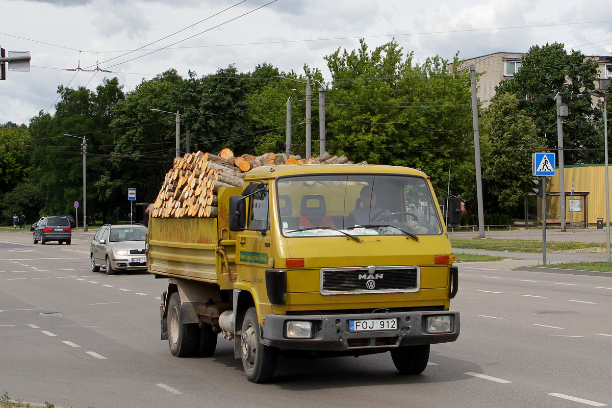 Литва, № FOJ 912 — MAN Volkswagen G90