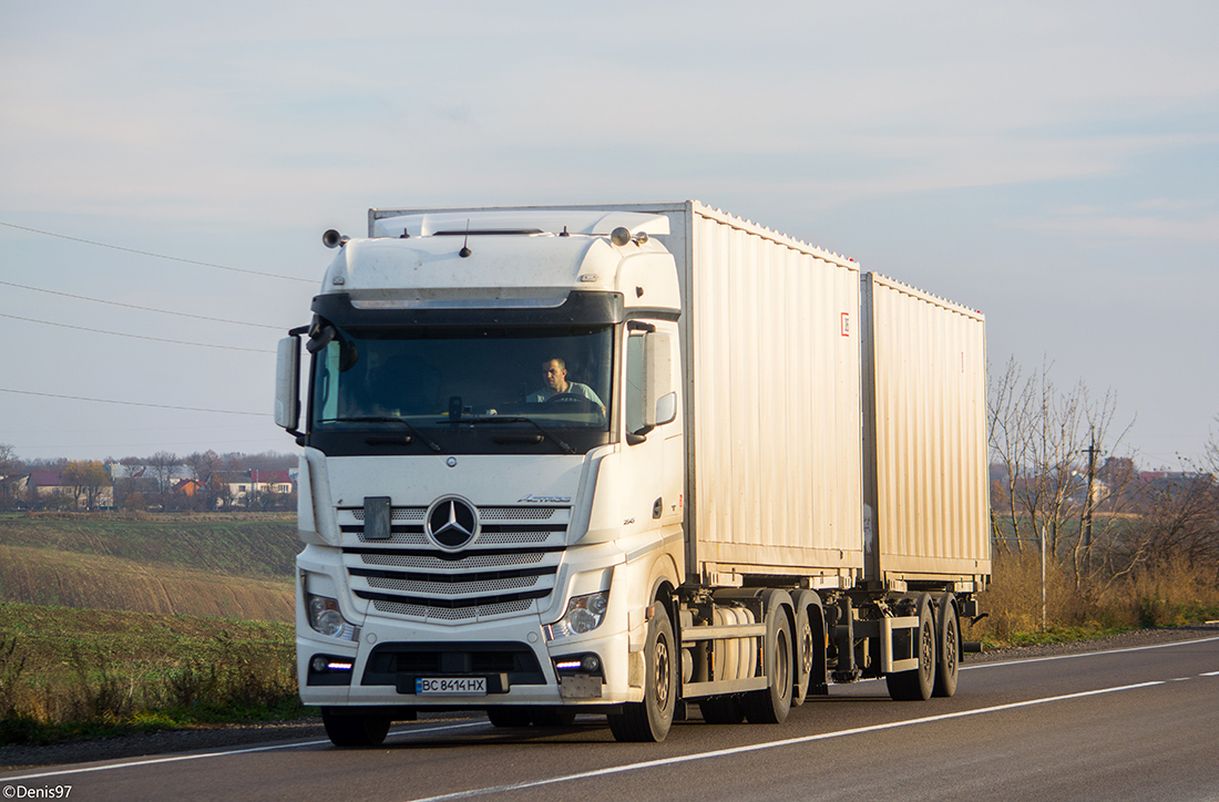 Львовская область, № ВС 8414 НХ — Mercedes-Benz Actros ('2011) 2545