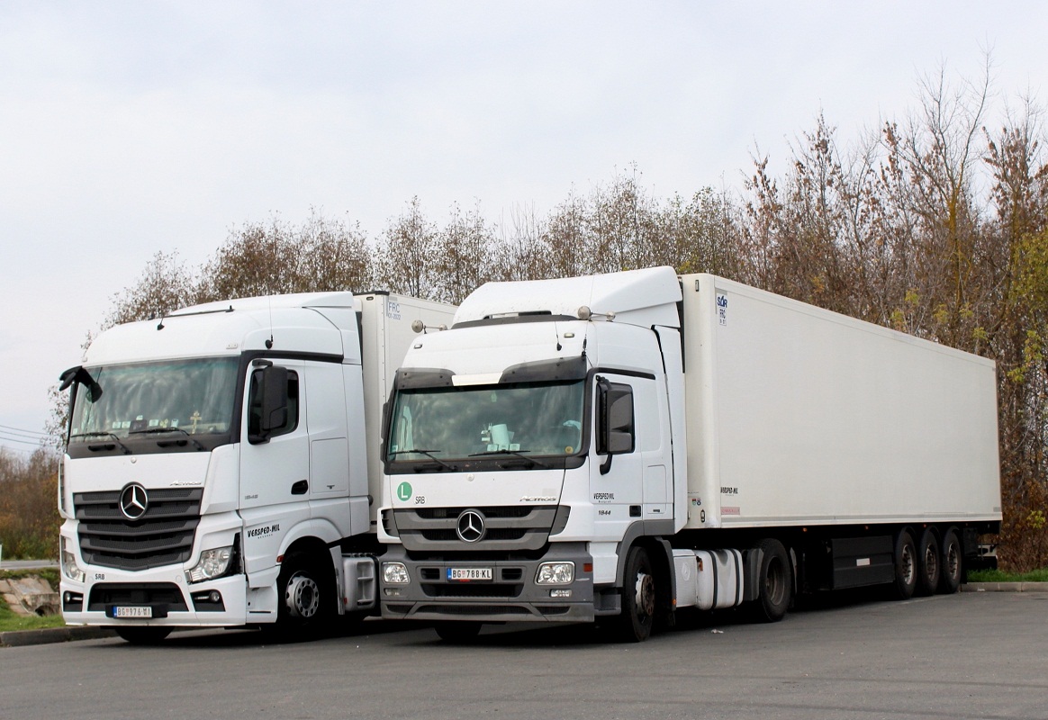 Сербия, № BG 788-KL — Mercedes-Benz Actros ('2009) 1844