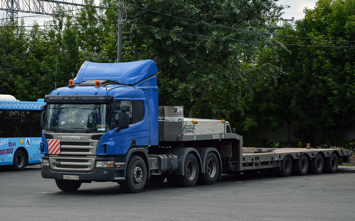 Краснодарский край, № С 076 УО 123 — Scania ('2004) P380