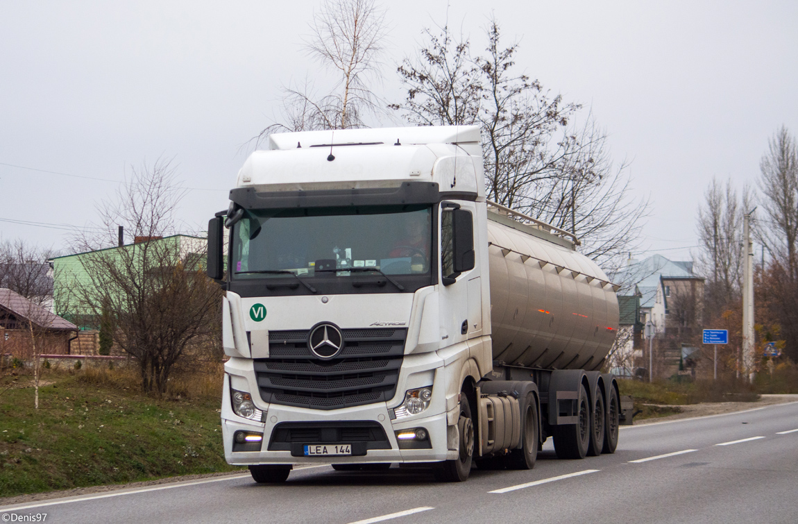 Литва, № LEA 144 — Mercedes-Benz Actros ('2011) 1845