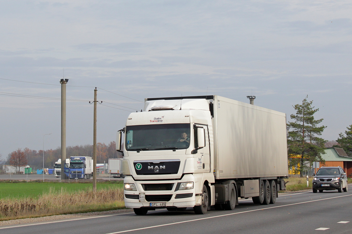 Литва, № GFL 485 — MAN TGX ('2007) 18.440