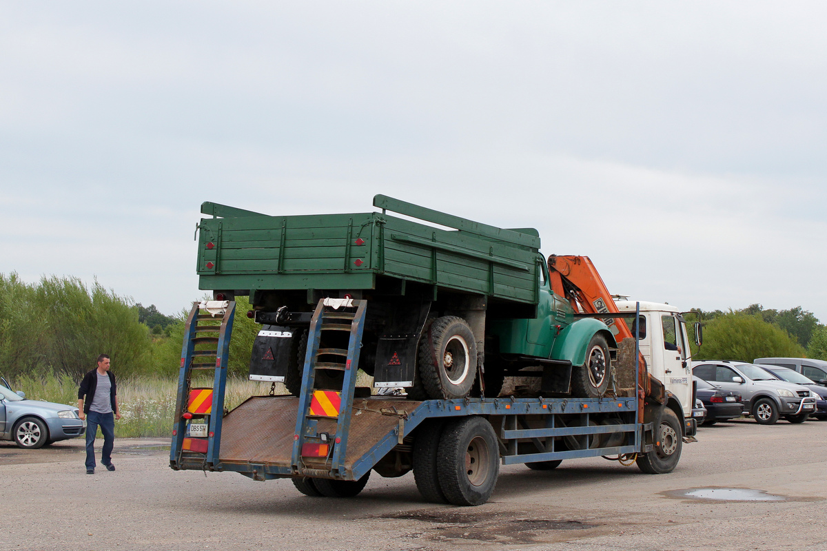 Литва, № DBS 571 — Mercedes-Benz NG 1617; Литва — Old Truck Show 2019