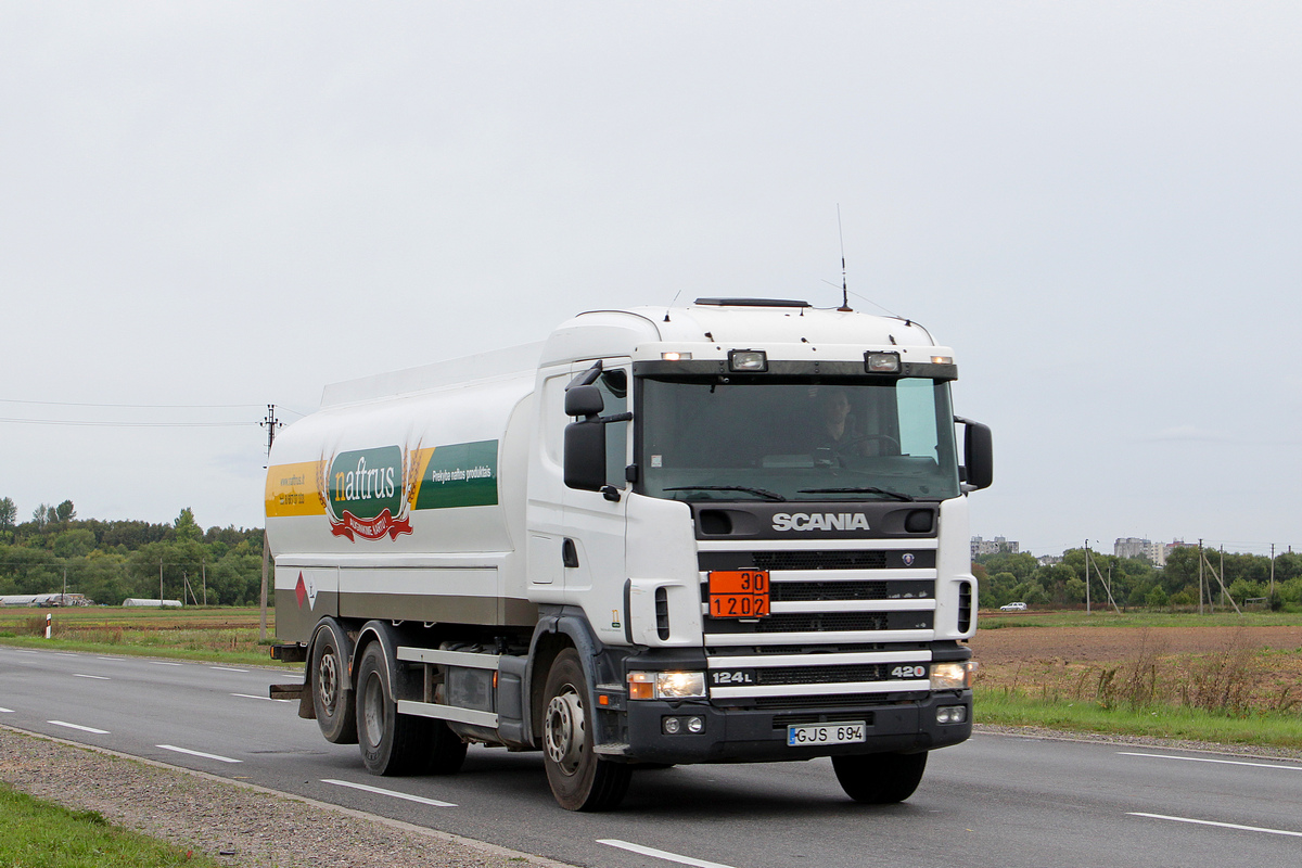 Литва, № GJS 694 — Scania ('1996) R124L