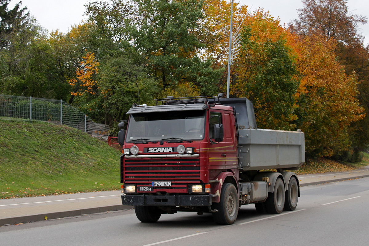 Литва, № KZS 678 — Scania (III) R113H