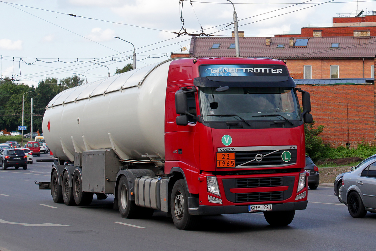 Литва, № GRM 221 — Volvo ('2008) FH.460