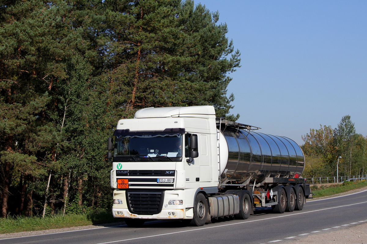 Литва, № EOJ 861 — DAF XF105 FT