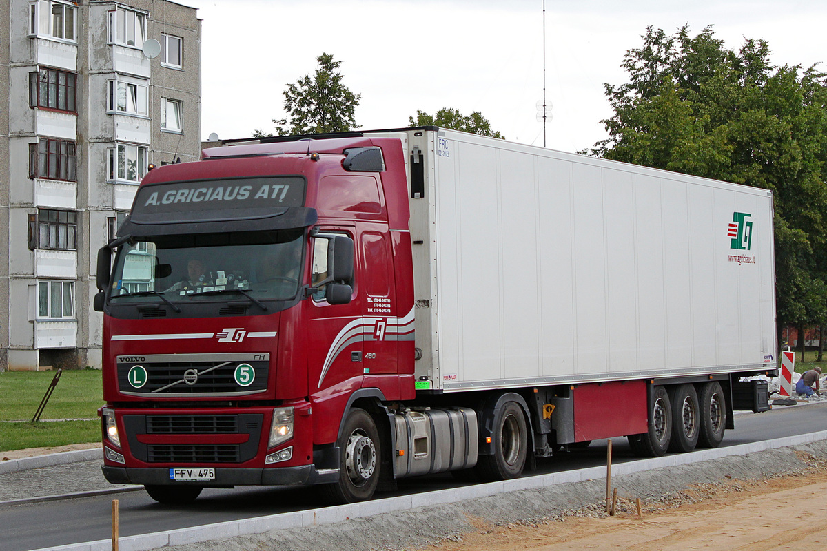 Литва, № FFV 475 — Volvo ('2008) FH.460