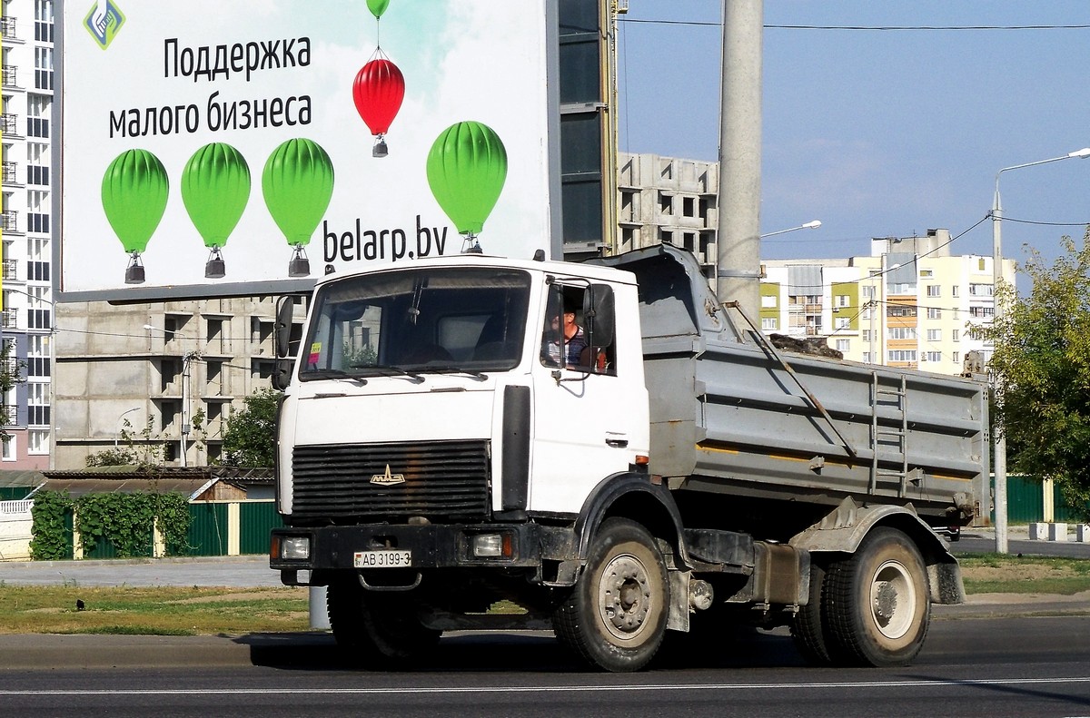 Гомельская область, № АВ 3199-3 — МАЗ-5551 (общая модель)