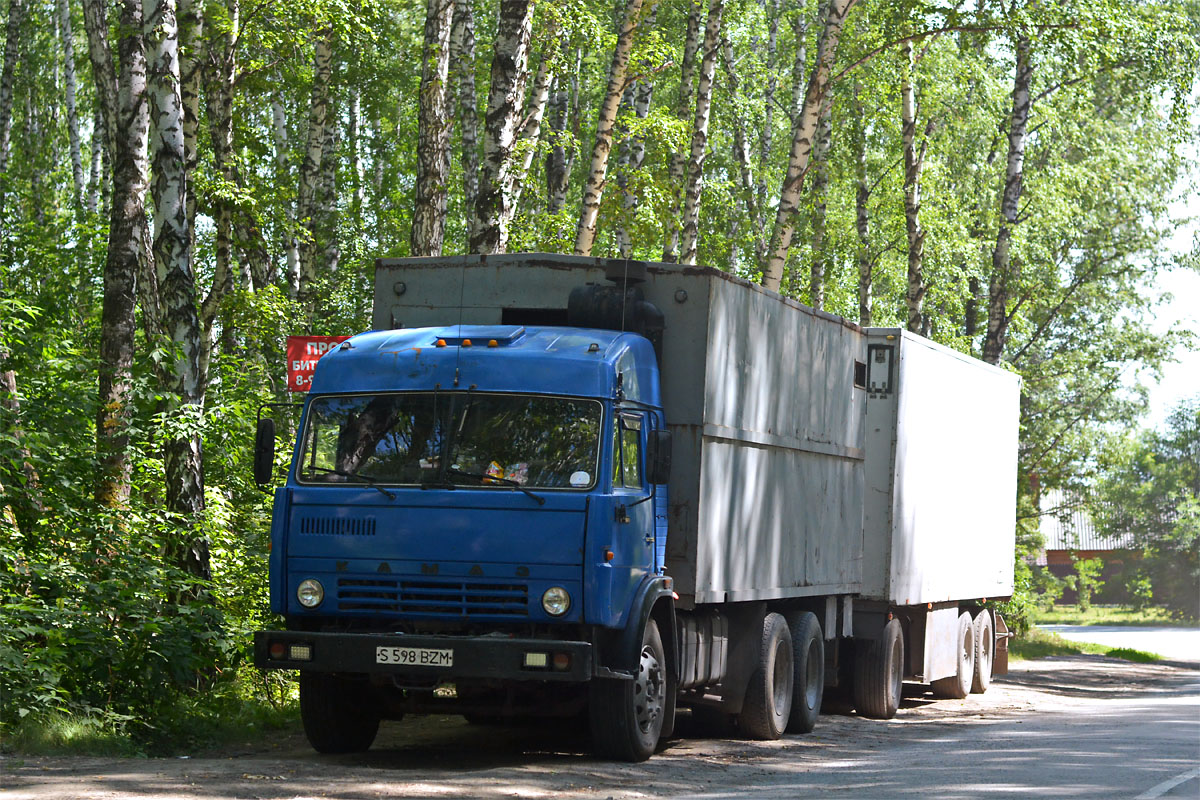 Павлодарская область, № S 598 BZM — КамАЗ-53213