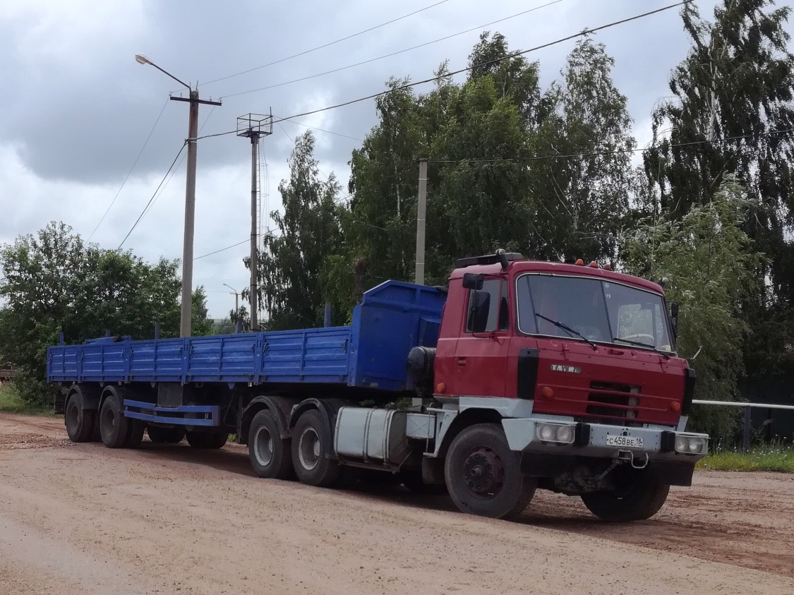 Удмуртия, № С 458 ВЕ 18 — Tatra 815-2 S1 A