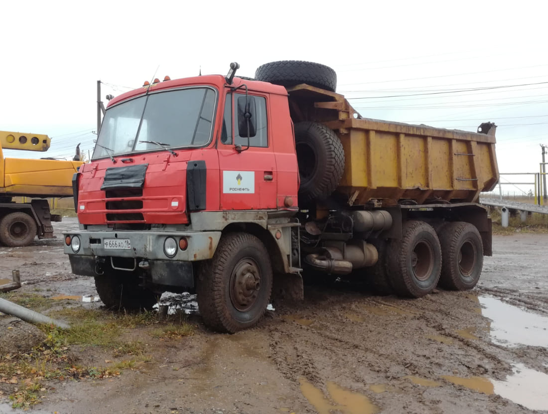 Удмуртия, № Р 666 АО 18 — Tatra 815-2 S1