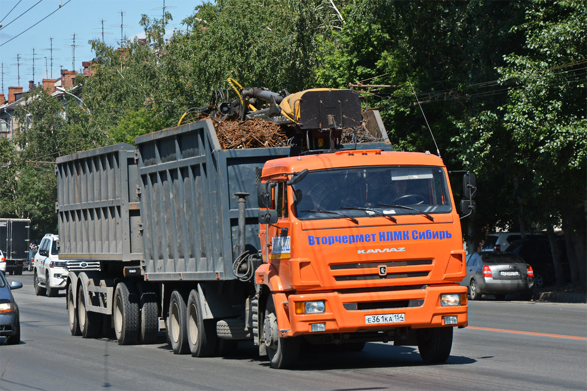 Новосибирская область, № Е 361 КА 154 — КамАЗ-65115-L4