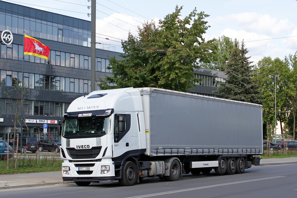 Литва, № KFL 488 — IVECO Stralis ('2012)