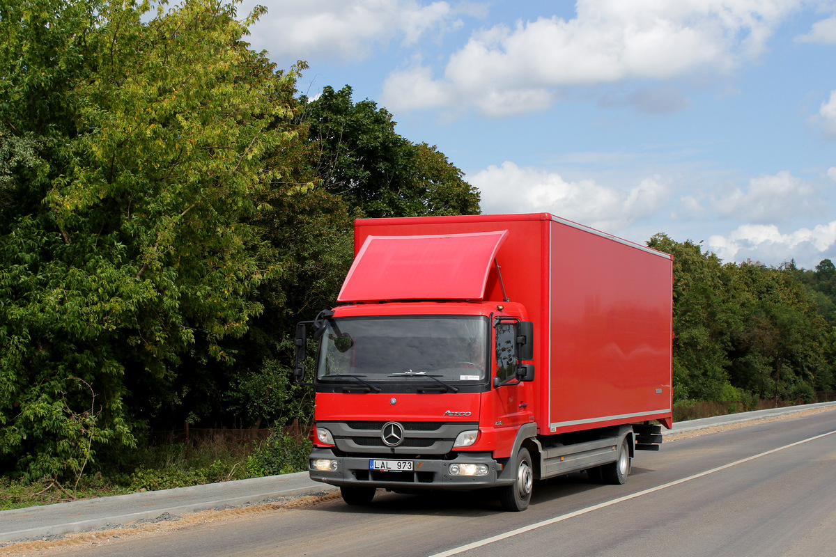 Литва, № LAL 973 — Mercedes-Benz Atego 818