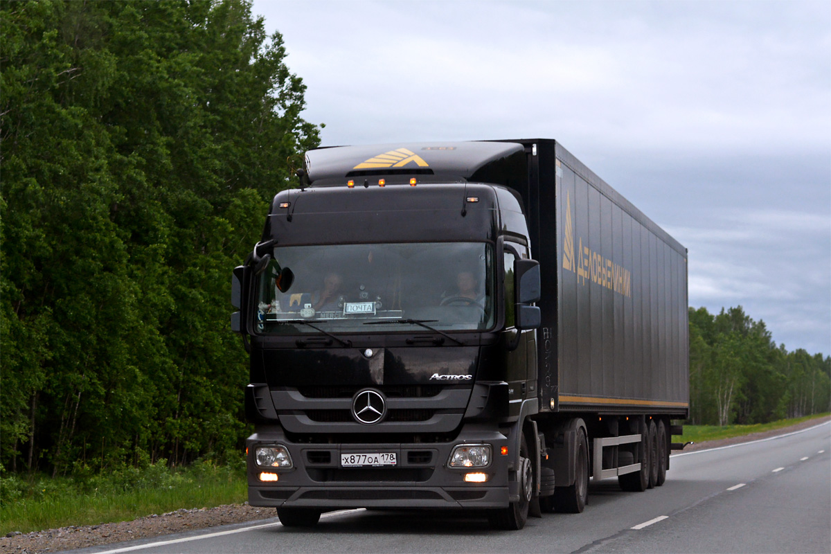 Самарская область, № Х 877 ОА 178 — Mercedes-Benz Actros ('2009) 1844