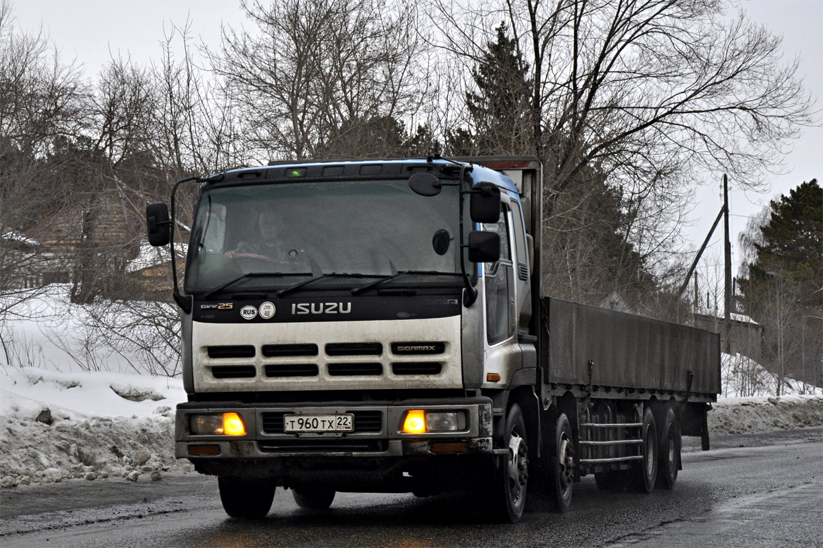 Алтайский край, № Т 960 ТХ 22 — Isuzu Giga (общая модель)