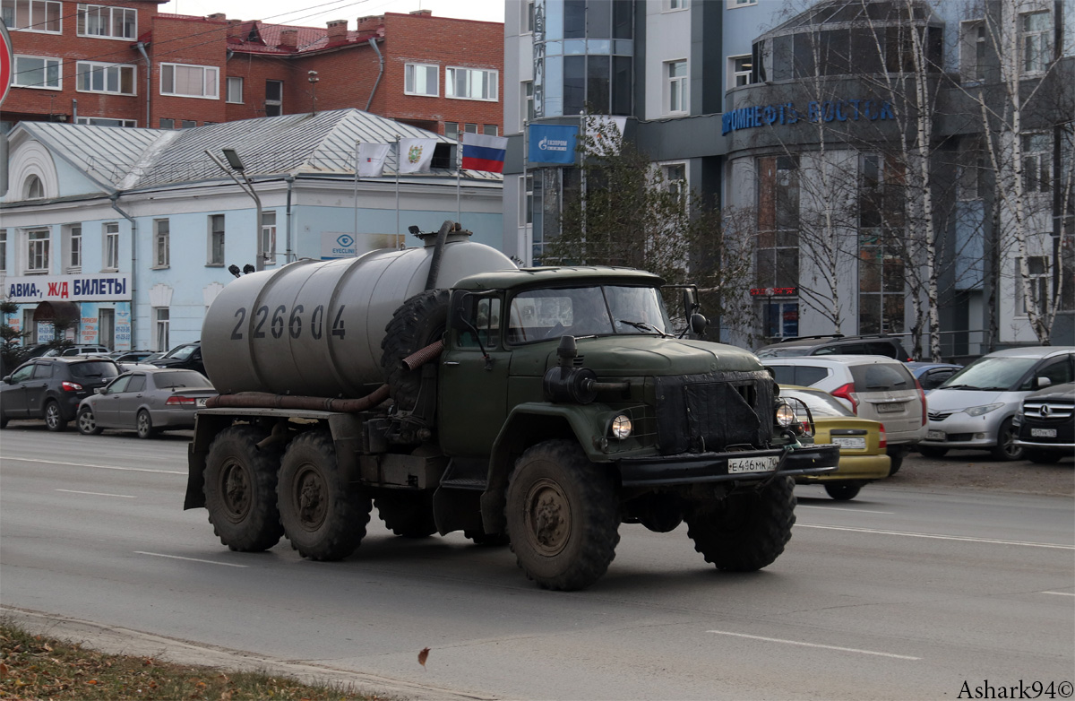 Томская область, № Е 416 МК 70 — ЗИЛ-131НА (УАМЗ)