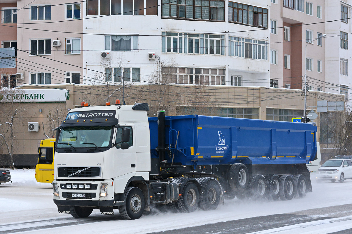 Саха (Якутия), № М 750 КН 14 — Volvo ('2002) FH12.520