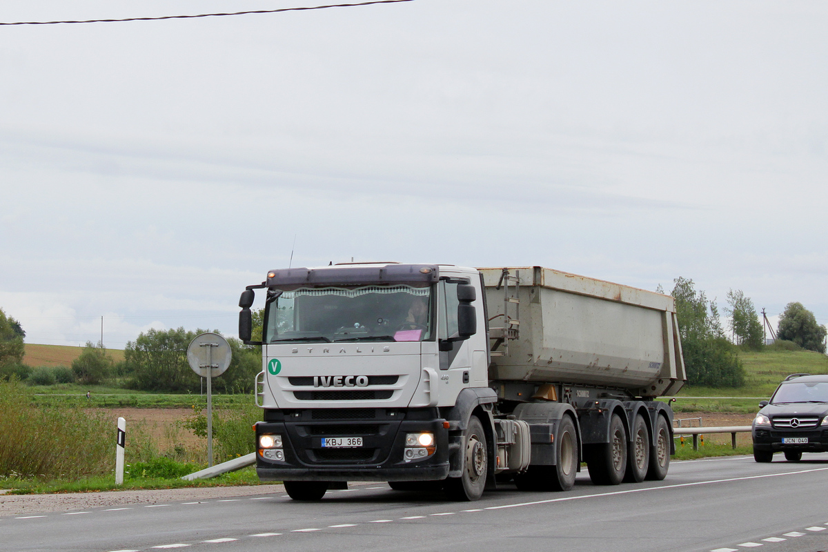 Литва, № KBJ 366 — IVECO Stralis ('2007) 450