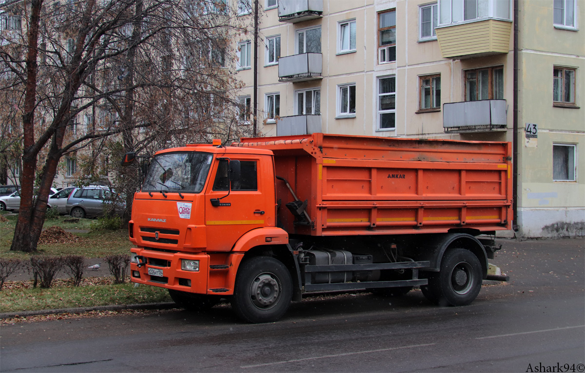 Красноярский край, № Е 226 НТ 124 — КамАЗ-53605-L4(19)