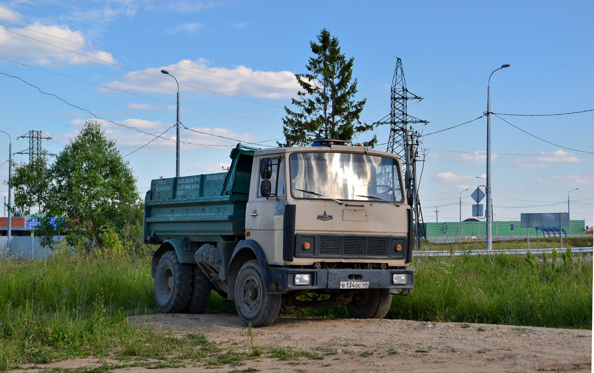 Калужская область, № В 134 ОС 40 — МАЗ-5551 [555100]