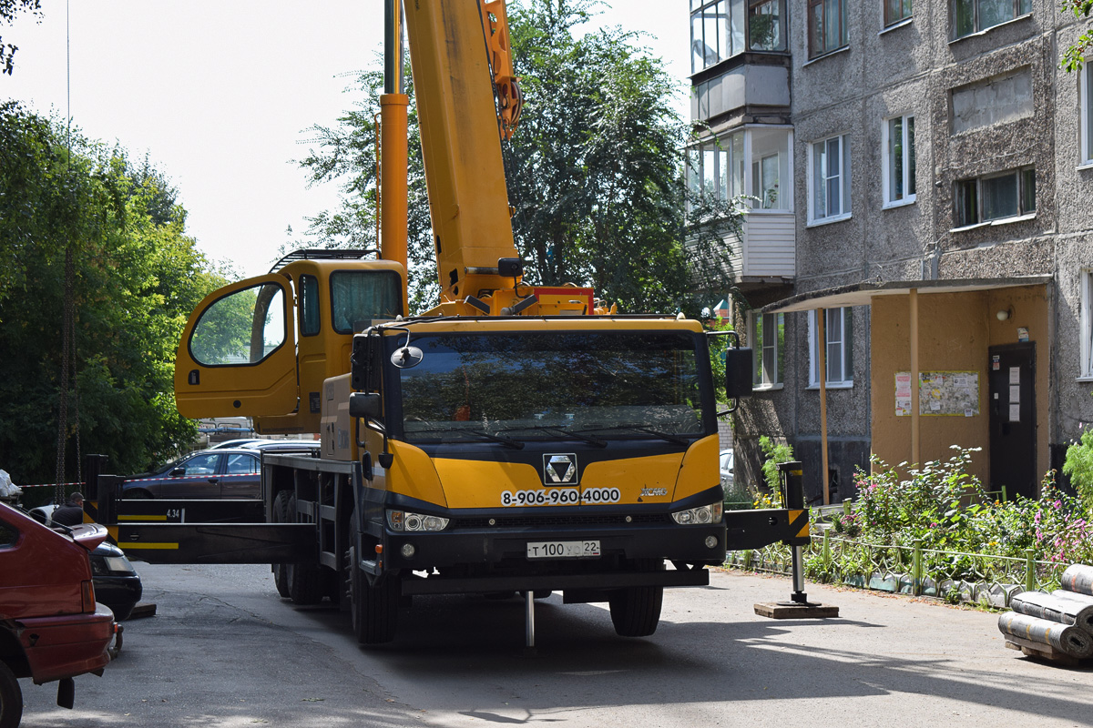 Алтайский край, № Т 100 УО 22 — XCMG (общая модель)