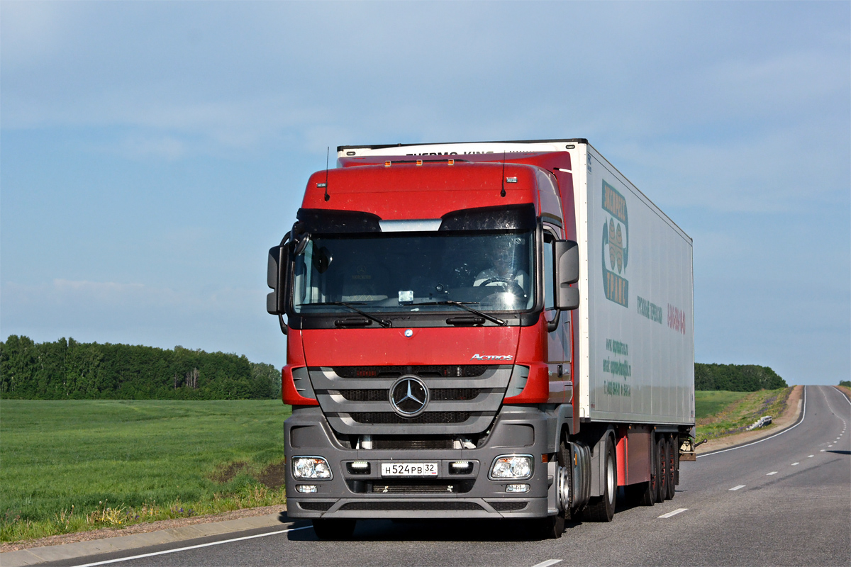 Брянская область, № Н 524 РВ 32 — Mercedes-Benz Actros '09 1841 [Z9M]