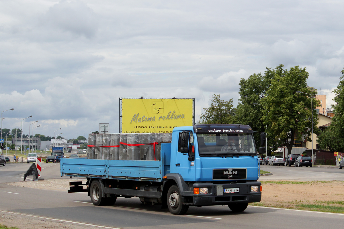 Литва, № KPM 914 — MAN L2000 (общая модель)