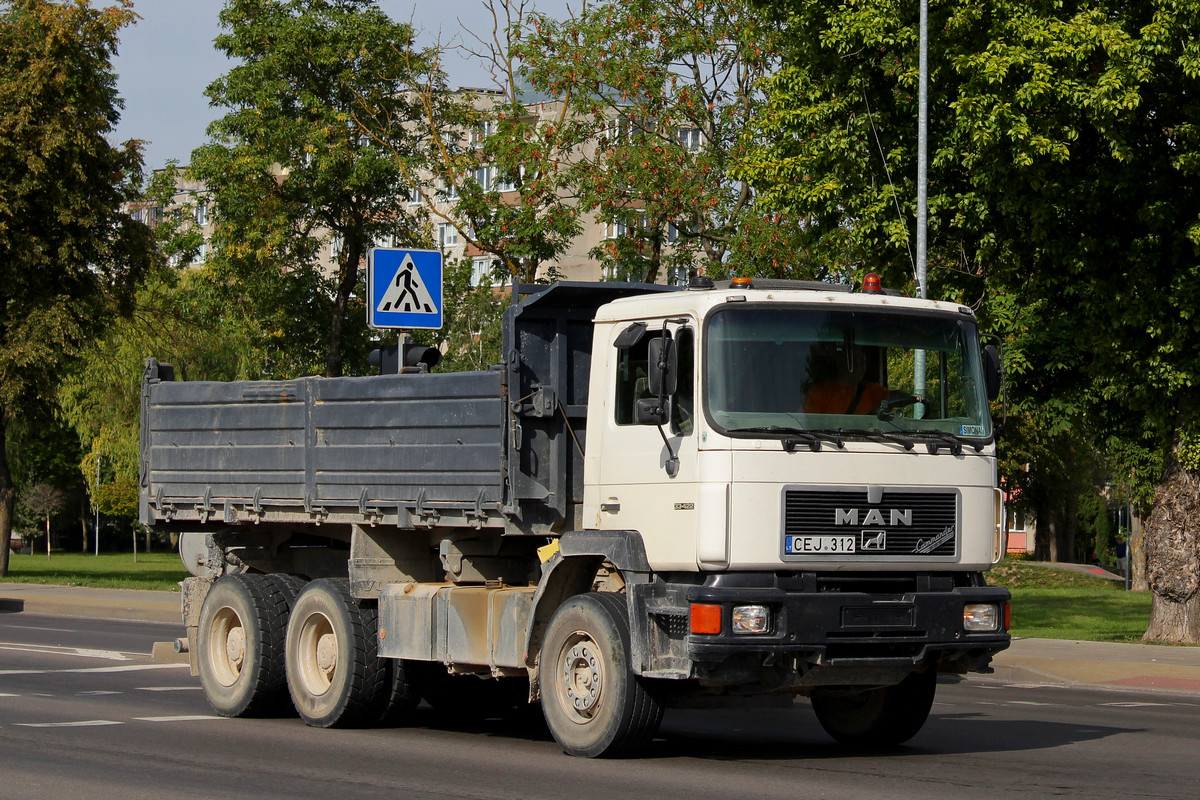 Литва, № CEJ 312 — MAN F90 33.xxx (общая)