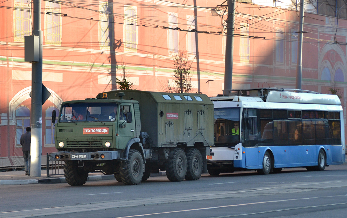 Тульская область, № К 039 КТ 71 — КамАЗ-4310