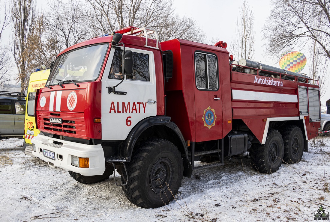 Алматы, № 610 KP 02 — КамАЗ-43118-10 [43118K]