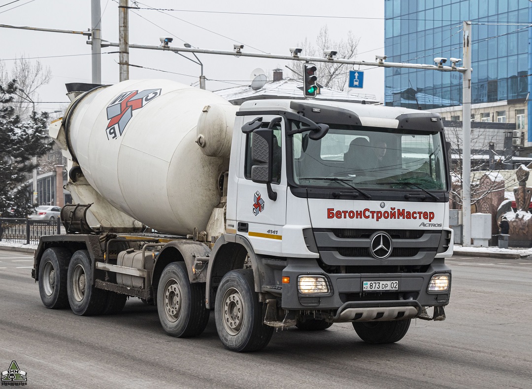 Алматы, № 873 DP 02 — Mercedes-Benz Actros '09 4141 [Z9M]