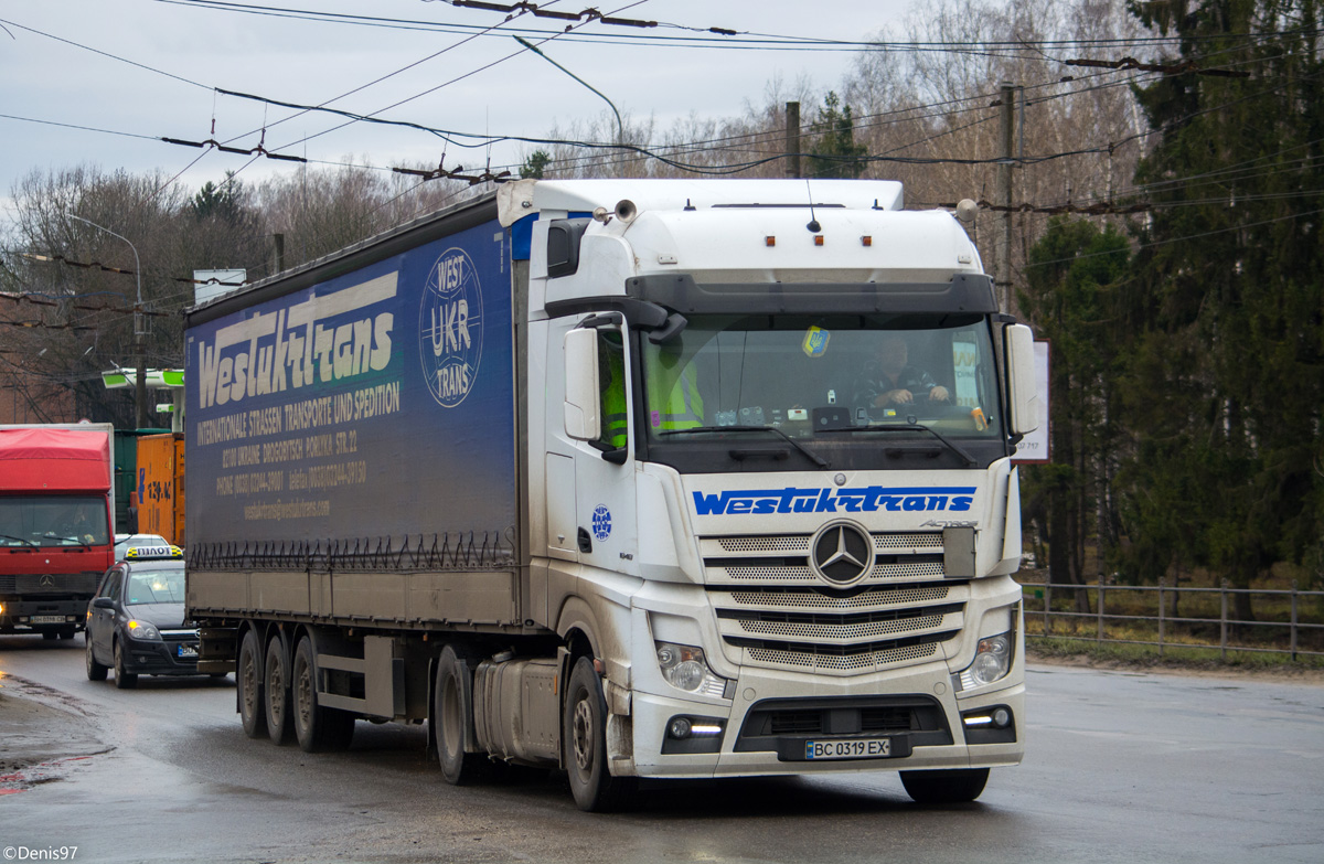 Львовская область, № ВС 0319 ЕХ — Mercedes-Benz Actros ('2011) 1848