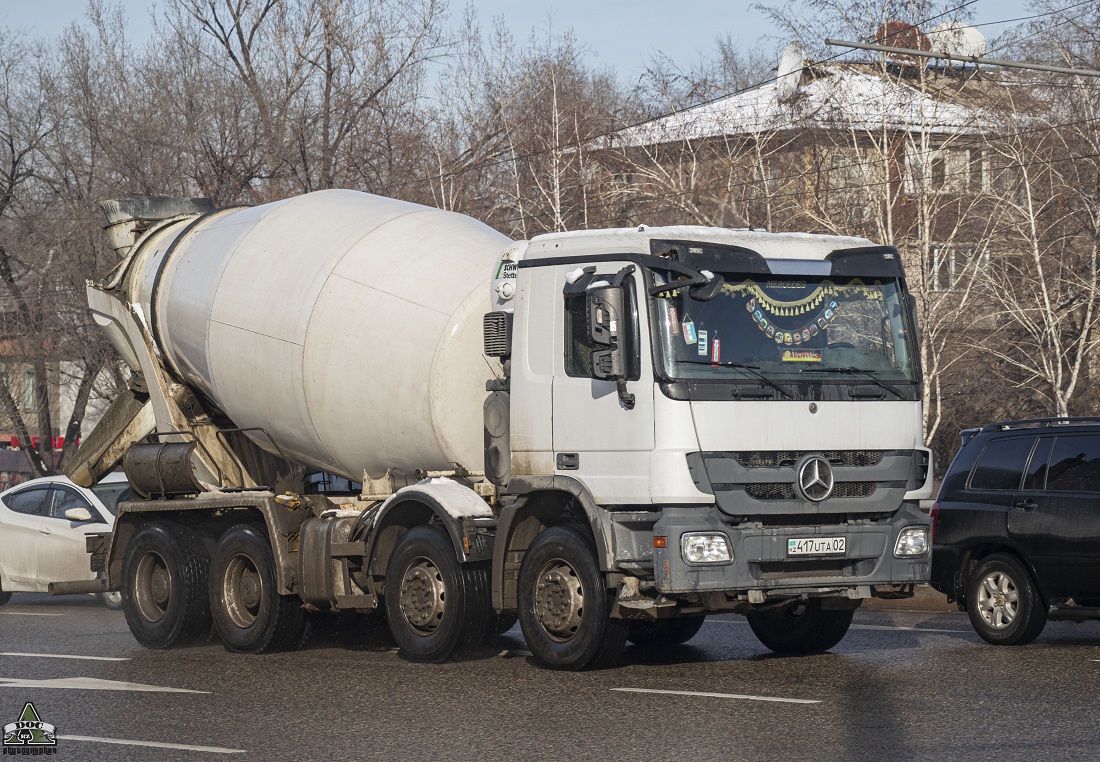 Алматы, № 417 UTA 02 — Mercedes-Benz Actros ('2009)