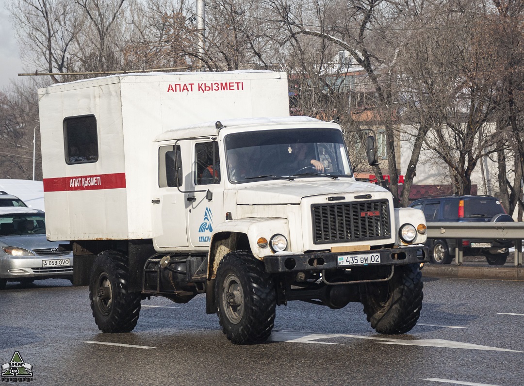 Алматы, № 435 BW 02 — ГАЗ-3308 «Садко»