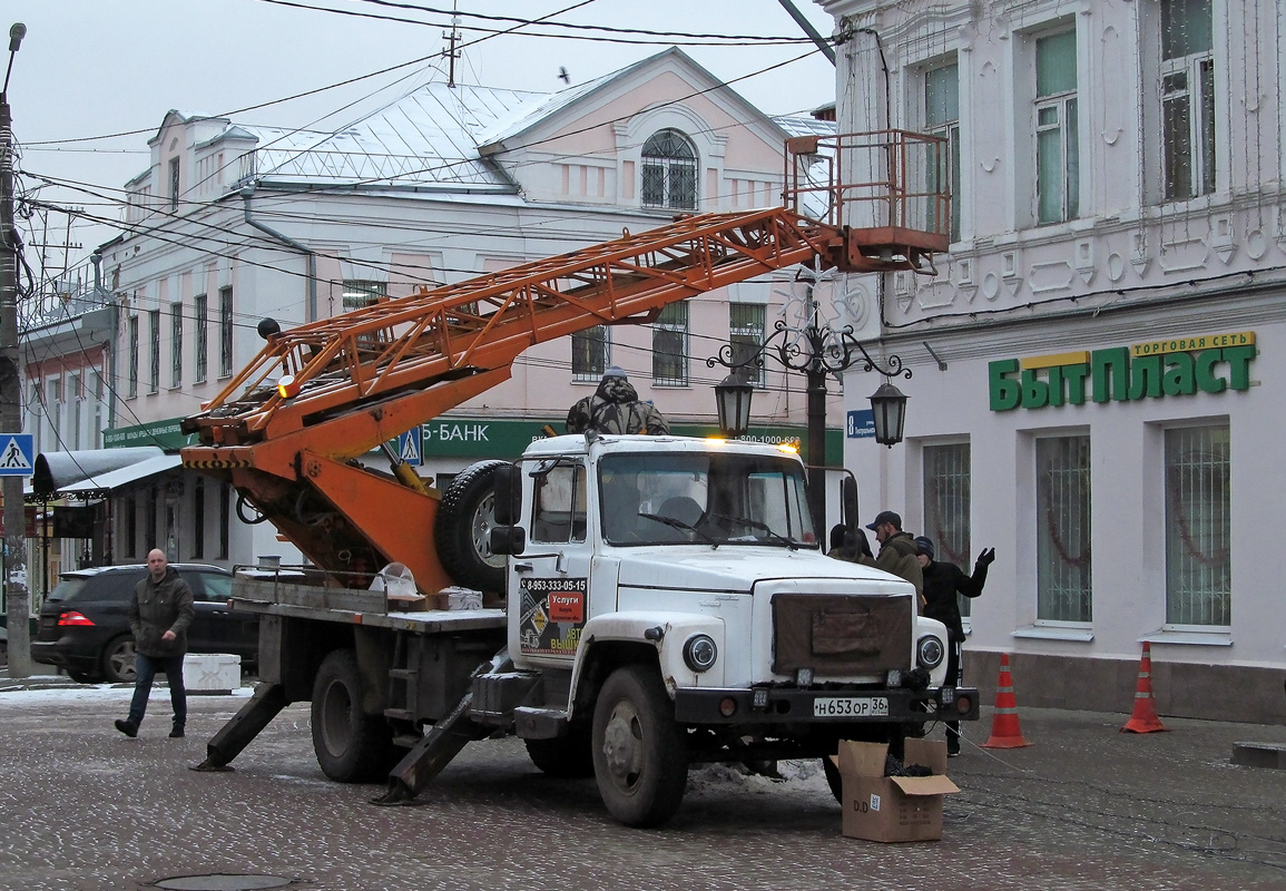 Калужская область, № Н 653 ОР 36 — ГАЗ-3309