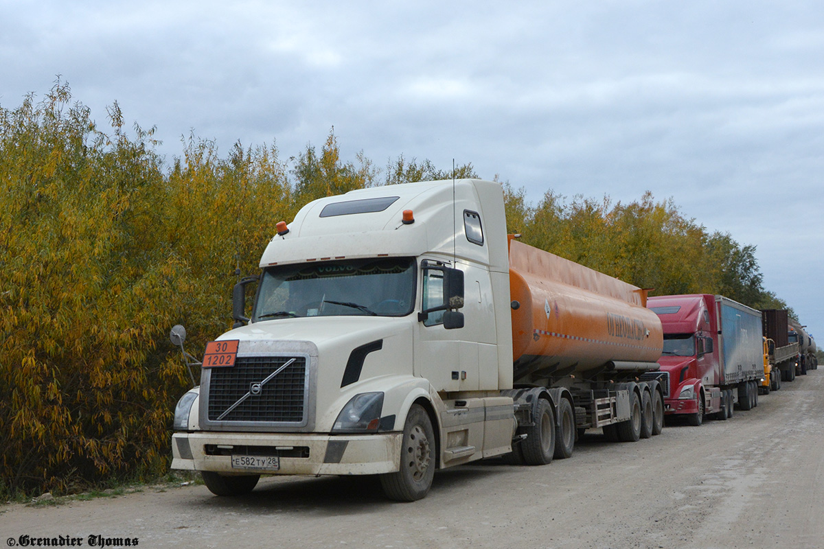 Амурская область, № Е 582 ТУ 28 — Volvo VNL670; Амурская область, № АР 6976 28 — Tongyada STY (общая модель)