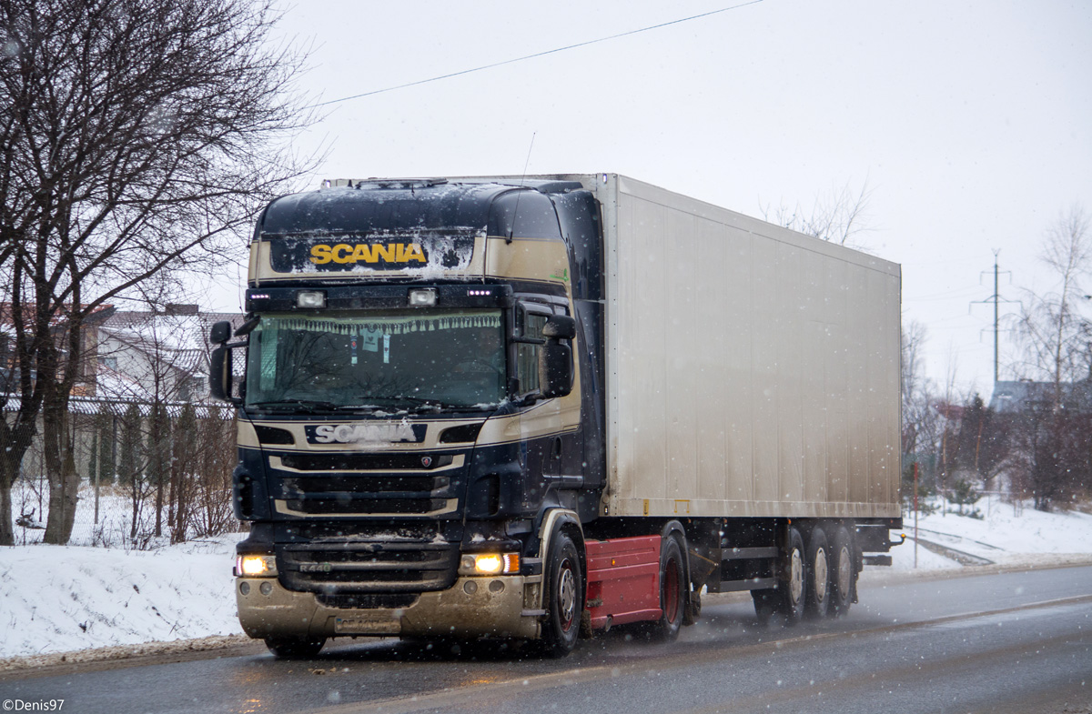 Черновицкая область, № СЕ 1677 СА — Scania ('2009) R440