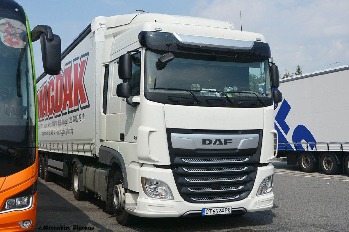 Болгария, № CT 6524 PK — DAF XF Euro6 FT