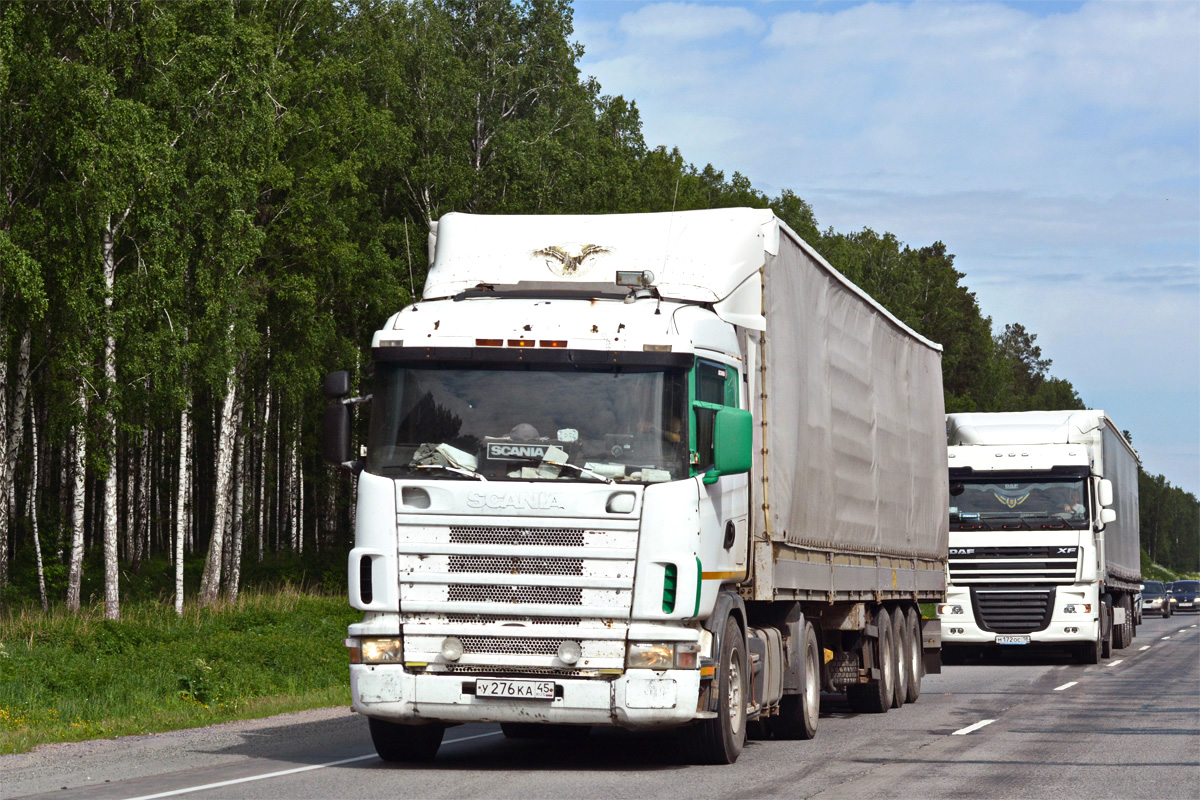 Курганская область, № У 276 КА 45 — Scania ('1996) R124G