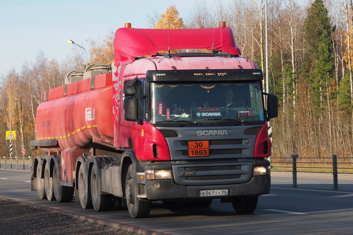 Ханты-Мансийский автоном.округ, № Х 061 ТА 86 — Scania ('2004) P380