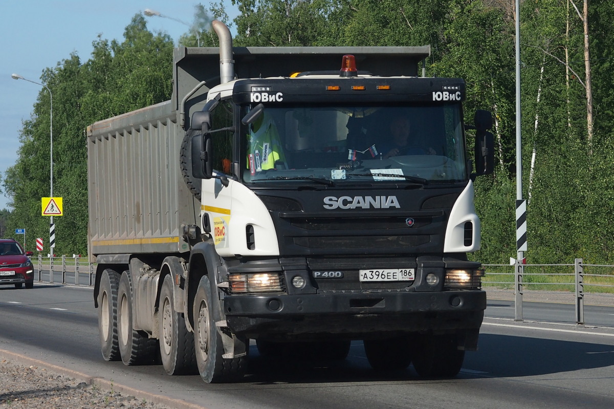 Ханты-Мансийский автоном.округ, № А 396 ЕЕ 186 — Scania ('2011) P400