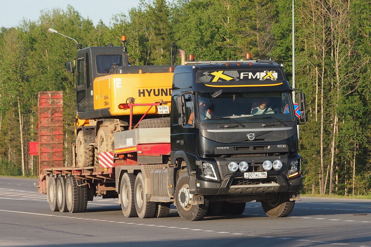 Ханты-Мансийский автоном.округ, № Т 007 АС 186 — Volvo ('2013) FMX.500 [X9P]