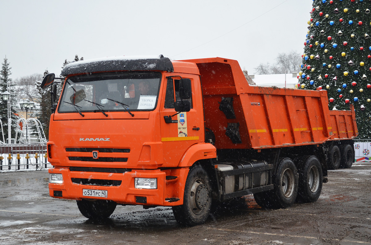 Калужская область, № О 531 РС 40 — КамАЗ-65115-50