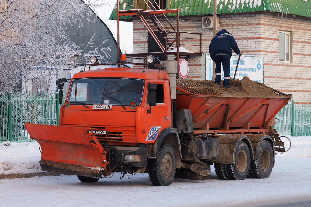 Ханты-Мансийский автоном.округ, № Т 666 СВ 86 — КамАЗ-53215-15 [53215R]