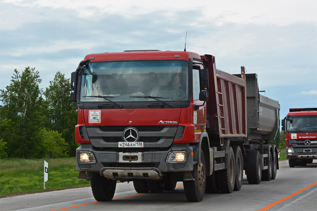 Иркутская область, № Х 246 АН 138 — Mercedes-Benz Actros '09 3341 [Z9M]