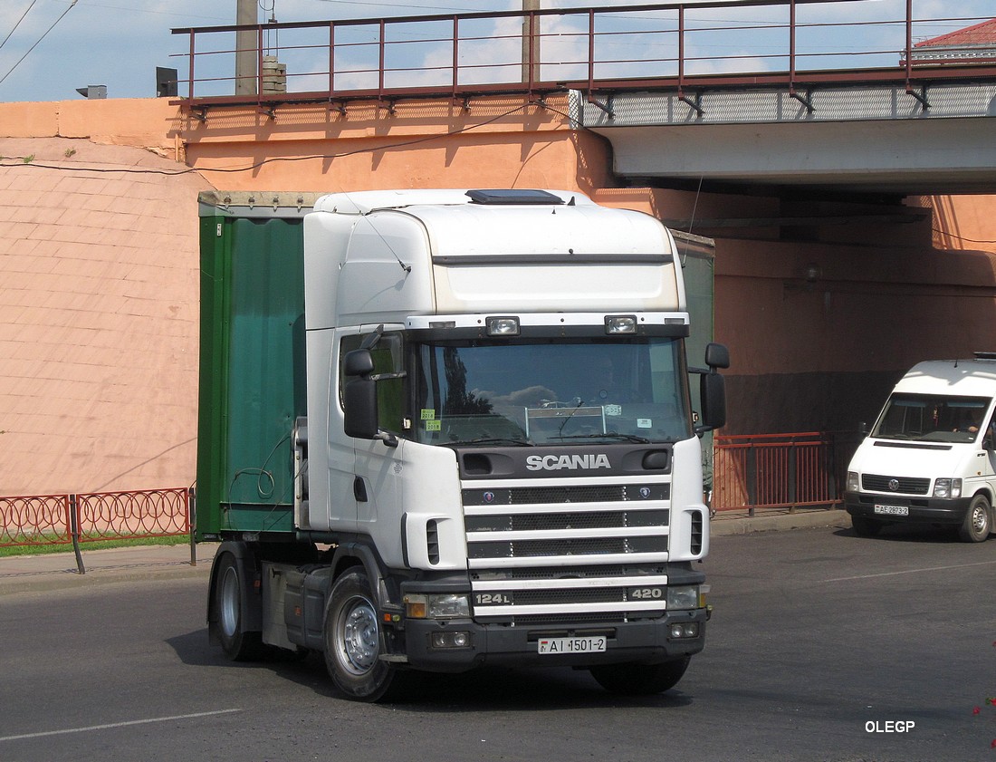 Витебская область, № АІ 1501-2 — Scania ('1996) R124L