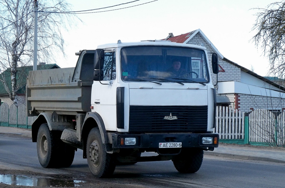 Могилёвская область, № АЕ 2280-6 — МАЗ-5551 (общая модель)