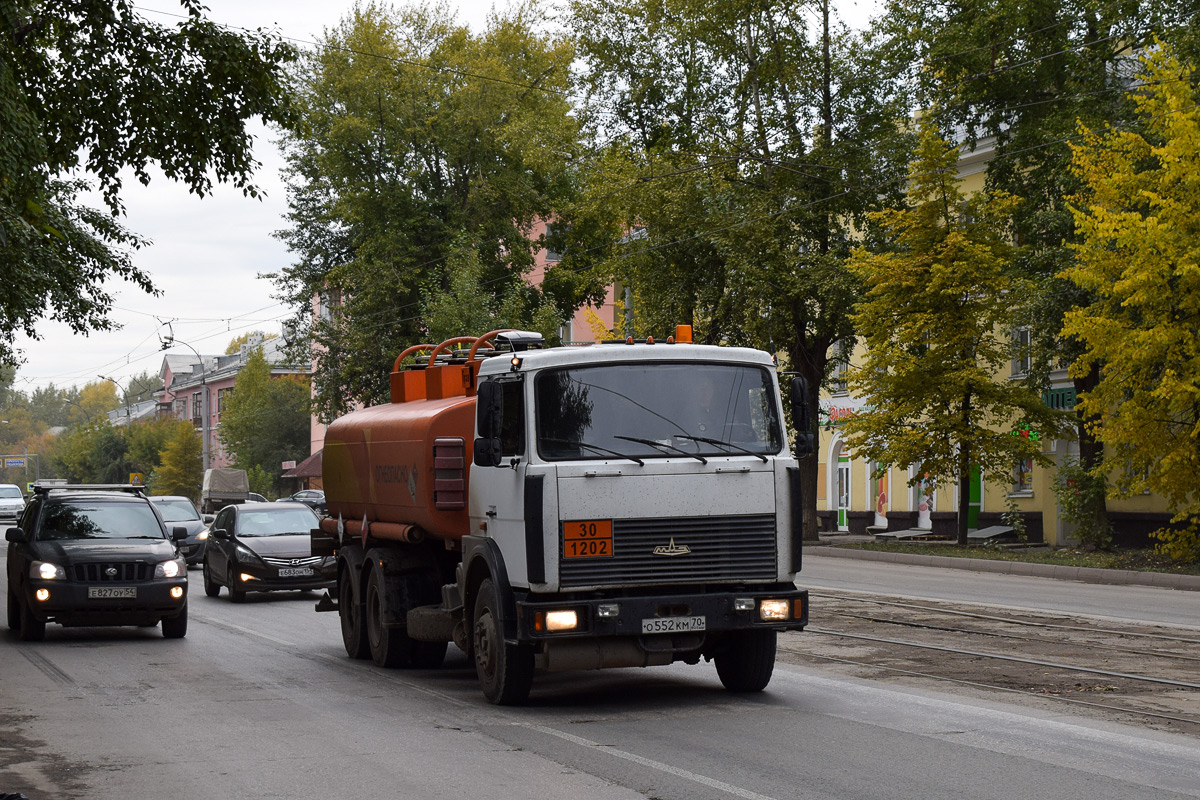 Томская область, № О 552 КМ 70 — МАЗ-6303 (общая модель)